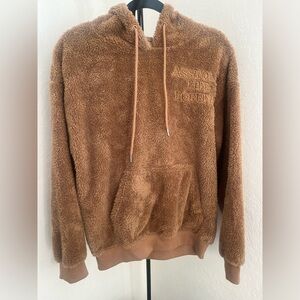 “Assholes Live Forever” | Brown Teddy Pullover
